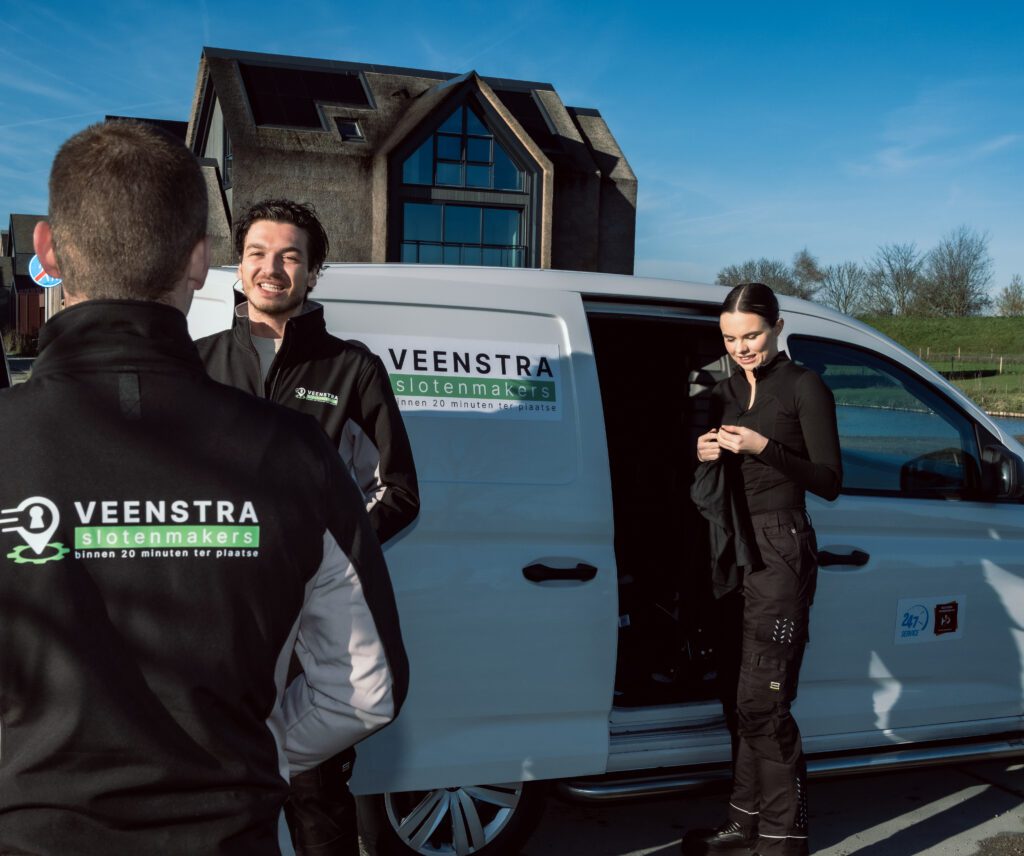 sleutel in slot laten zitten